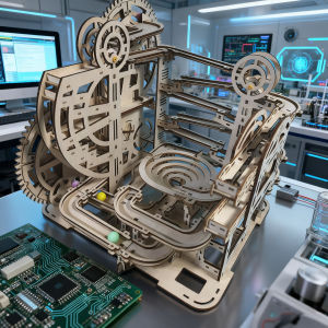 Bộ Mô Hình Cầu Trượt Gỗ 3D Lắp Ráp Thủ Công Đồ Chơi Giáo Dục Giúp Tăng Cường Kỹ Năng Vận Động Tinh Dành Cho Cả Nam Và Nữ