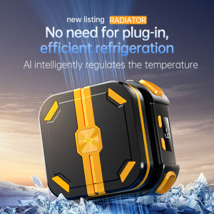 Rechargeable 2000mAh Phone Cooler with Digital Display - Rapid Cooling Gaming Phone For iPhone15 16 13 ProMax