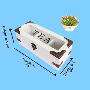 Vintage European Style Wooden Storage Box