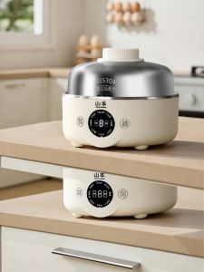 DUSTDEER | Automatic Shut-off 304 Stainless Steel Egg Steamer