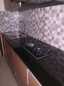 meja dapur marmer granit