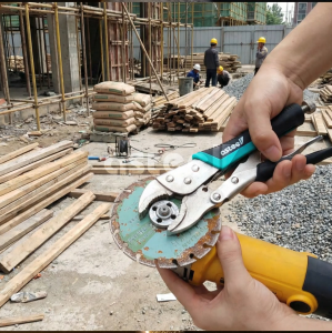 Tang Jepit Buaya Bengkok 10inch Locking Plier Curved Vise Grip Original Berkualitas