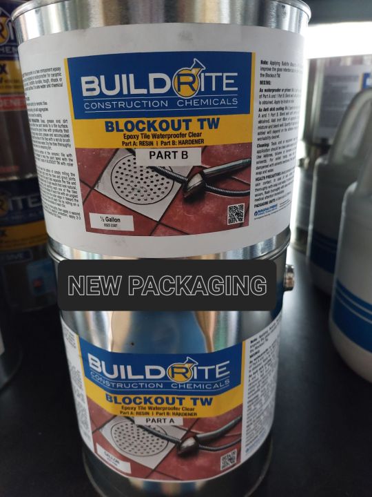 Buildrite Blockout Epocoat TW Epoxy Tile Waterproofer and Primer For ...