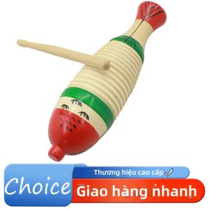 Đồ Chơi Cá Bằng Gỗ Nhạc Cụ Orff Bộ Gõ Cho Trẻ Mới Biết Đi Giáo Dục Âm Nhạc Cho Trẻ Em Học Tập Âm Nhạc Quà Tặng Giáng Sinh