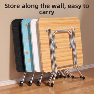Folding Table: Home Use Small Apartment Dining Table