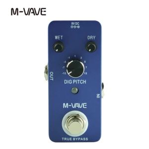 M-VAVE | M-VAVE DIG PITCH Đàn Guitar Điện Hiệu Ứng Bàn Đạp 9 Bước Pitch Shift True Bypass Vỏ Hợp Kim Kẽm Di Động Hiệu Ứng Guitar Bàn Đạp