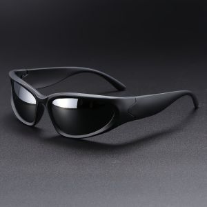 1/3 Set Y2K Futuristic INS Sunglasses European and American Trendy Style.