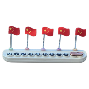 JOYCS | Màn Hình Hiển Thị Liên Hệ Đỗ Mới với Trang Trí Quốc Kỳ Nhỏ