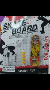 Mainan skateboard skatepark Skate Jari Sketbort mini Papan Luncur Jari