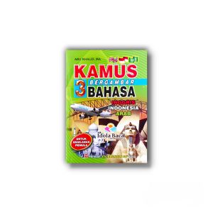 Buku Kamus Bergambar 3 Bahasa - CV. Bringin 55 (Hijau)