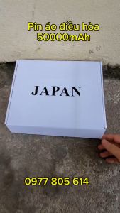 Bội pin áo điều hòa Japan Pin 50.000mah quạt 14V (Phụ Kiện Không Bao Gồm Áo) áo điều hòa Nhật Bản