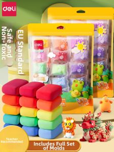 deli | Lightweight Odorless 24-color Clay for Kids