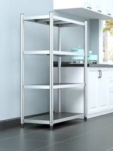 Fast Delivery Kitchen Accessories: 3/4 Layers Storage Rack & Thickened 304 Stainless Steel Shelf