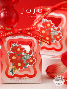 Elegant European Style Wedding Candy Box JOJOS L. PD. Mr. Grocery Wedding Celebration Supplies Cardstock Material