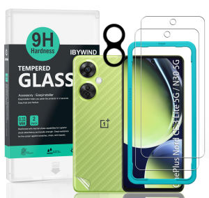 OnePlus Nord CE 4 Lite / CE 3 Lite 5G Tempered Glass by IBYWIND – 9H Hardness Anti-Scratch Bubble-Free HD Clear