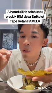 Tape Ketan Pamella Isi 30 Khas Kuningan Jawa Barat Fresh Manis dan Legit