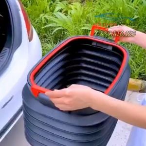 Thùng Đựng Đồ Co Dãn 40L Cho Ô Tô - Xe Hơi