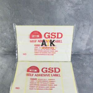 Label Stiker Sticker GSD Self Adhesive Premium Tebal NO: 99 / 103 atk