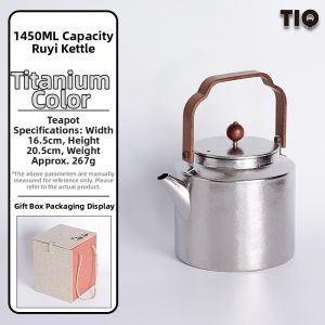 XINLONGTANG | High-end Outdoor Titanium Tea Kettle
