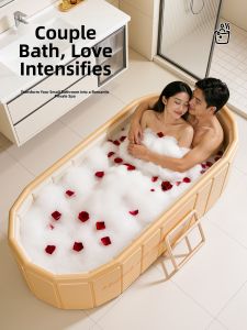CHEORLIAN | Foldable Rectangular Bath Tub