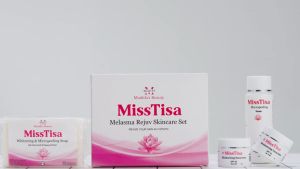 Misstisa Melasma Rejuv Skincare Set with Niacinamide Rejuvenating Set for Face Whitening Soap Skin Whitening