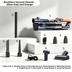 Powerful Handheld Car And Home Dual Use Wireless Vacuum Blower