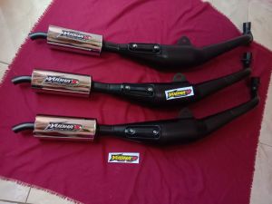 knalpot standar racing fizr force1 fiz r suara garing by yudhas racing tameng ahm