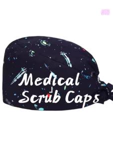 Whale Customize Womens Working Hats Scrub Nursing Cap for Man Soft Breathable Dentist Skullcap M386