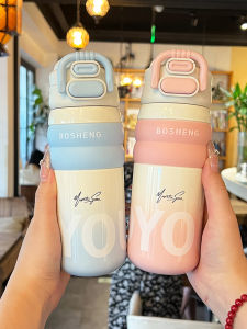 Cốc Nước Giữ Nhiệt Bằng Thép Không Gỉ 316 Dành Cho Trẻ Em Cốc Nước Có Ống Hút Dùng Cho Học Sinh Đi Học Cốc Nước Giữ Nhiệt Cho Bé Gái