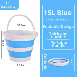 HUALUOLAN | Folding Outdoor Fishing and Car Washing Bucket