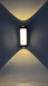 [SẮN HÀNG] Đèn hắt led gắn tường hành lang hiên nhà chống nước ánh sáng vàng 3000w công suất 16w sáng đẹp lấp lánh