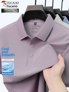 TUCANO | Cool Summer Nylon Fabric Polo Shirt Men Short Sleeve Business Casual