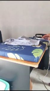 Alas Setrika Anti Panas Lengket Murah 60x100x3 cm