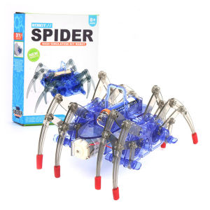 【New Arrival】Spider Robot Childrens Toy Robot Building Kit with 8 Legs Electronic That Moves and Crawls Gift for Boys and Girls