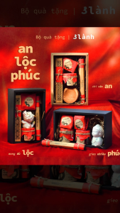 Bộ Quà Tặng Trầm Hương Cao Cấp An Lộc Phúc 3 Lành Lễ Sinh Nhật Mừng Thọ Tân Gia Khai Trương Mong An Yên Tài Lộc Phúc Lành Trang Trí Nhà Cửa Quà Tết