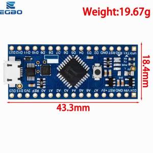 Bộ Điều Khiển Nano EVERY Tương Thích Với Arduino Atmega4808 Nâng Cấp Lên Atmega328 CH340 UPDI Tích Hợp Mạch Logic Cho Ứng Dụng Máy Tính