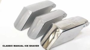 STAINLESS STEEL & METAL ICE CRUSHER MANUAL ICE SHAVER / HALO-HALO ICE CRUSHER & SHAVER LIGHT WEIGHT