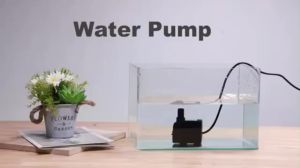 Mini Submersible Water Pump for Aquarium Tabletop Fountains, Pond Water Gardens, and Pet Fountains