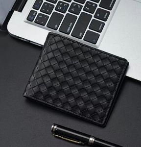 (SG) Fashion Men PU Leather Wallet Card Holder Note Cash Holder Wallet