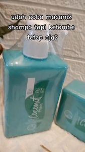 COCONUT FRESH SHAMPOO SR12 Shampoo Kelapa Anti Dandruff Serta mengatasi ketombe Dikepala Kemaasan (Pump) 280 ml