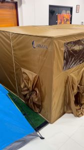 มุ้งแอร์ วิมานแอร์ สีใหม่ล่าสุด Brown Gold รุ่นพรีเมียม