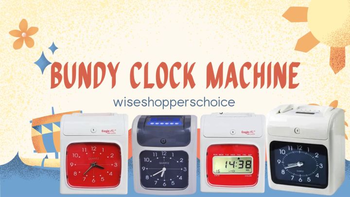 Daily Time Recorder Machine, DTR attendance recorder, Bundy clock time recorder machine