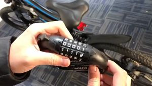 Gembok Sepeda Kombinasi Angka 4 Digit