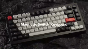 KEYCHRON Q1/Q3/Q5/Q6 HE QMK WIRELESS CUSTOM HALL EFFECT GAMING KEYBOARD PURPLE SWITCH