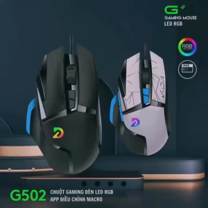 Chuột máy tính G502 có dây chuột gaming độ nhạy cao nhiều nút macro LED RGB dùng cho laptop PC