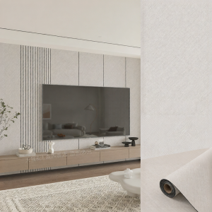 TAISEN | 3D Waterproof Moisture-Proof Self-Adhesive Wood Texture Convex Grille Wallpaper