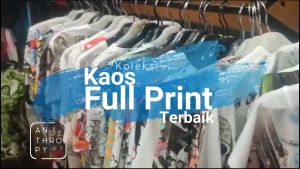 Kaos Distro Sablon Full Print  SB226 Pria Oblong Baju Pendek Dewasa Atasan