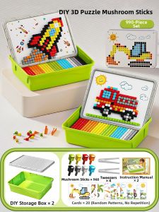 WANJUTEGONGDUI | Focus Enhancing Creative Building Toy Large Pieces