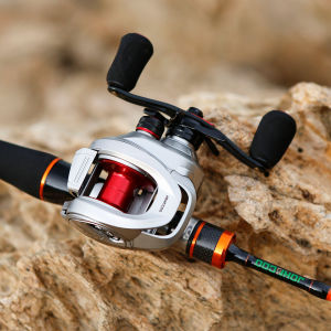 JOHNCOO โจมตีน้ําจืดเหยื่อหล่อ Reel ลากสูงสุด 6 กก.ระบบเบรกแม่เหล็ก 9 + 1 BB 6.4:1 Baitcasting Fishing REEL
