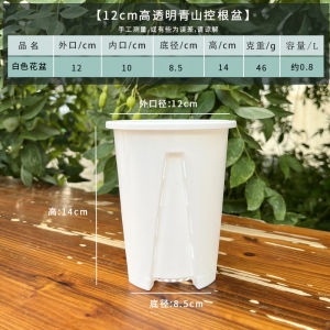 Large White Plastic Breathable Hollow out Butterfly Orchid Planters for Balcony Desktop Green Plants Home Decor Flower Pots